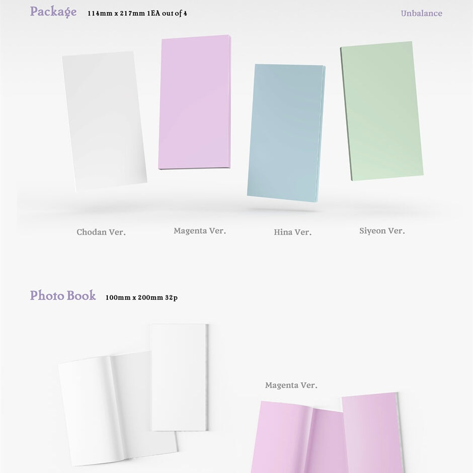 [PRE-ORDER] QWER - 4TH MINI ABLUM [CEREMONY] (BOOKLET VER.) (4 VERSIONS) RANDOM