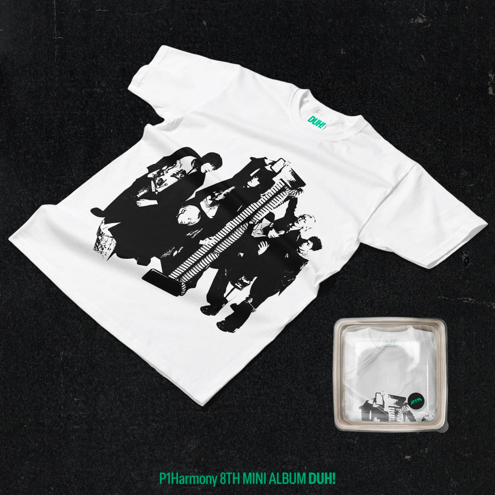 [PRE-ORDER] P1HARMONY - 8TH MINI ALBUM [DUH!] PLAIN WHITE T VER.