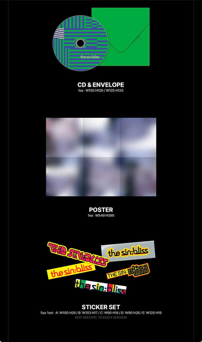 [PRE-ORDER] (WEVERSE POB) ENHYPEN - THE SIN: BLISS (4 VERSIONS) RANDOM