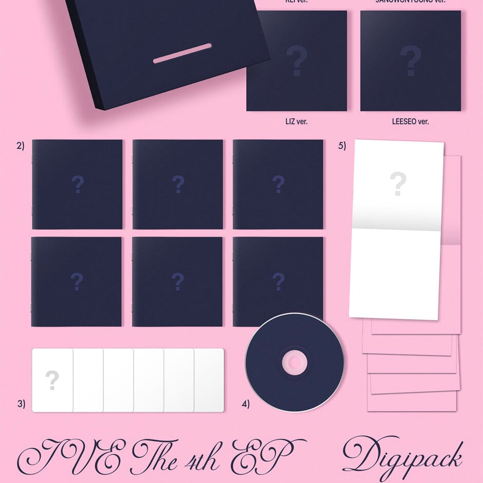 IVE - THE 4TH EP [IVE SECRET] (DIGIPACK VER.)