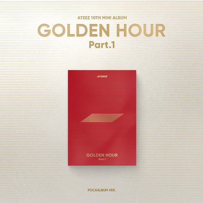 ATEEZ – 10th Mini Album [GOLDEN HOUR : Part.1] (POCAALBUM VER.)