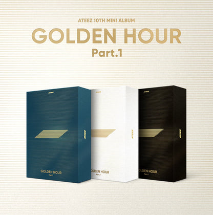 [PRE-ORDER] (WITHMUU POB)  ATEEZ – 10th Mini Album [GOLDEN HOUR : Part.1]