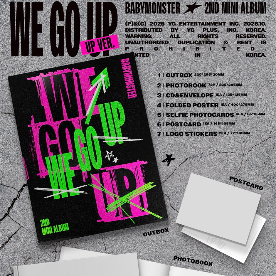 [PRE-ORDER] BABYMONSTER - WE GO UP