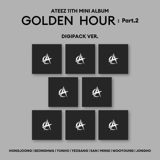 ATEEZ - GOLDEN HOUR : PART 2 DIGIPACK