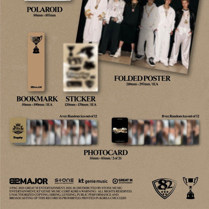 [PRE-ORDER] 82MAJOR - 4TH MINI ALBUM [TROPHY] (CLASSIC VER.)