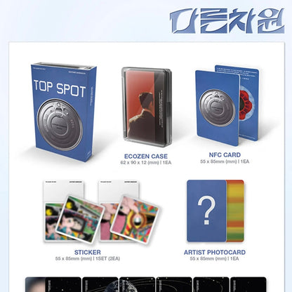 T.O.P - 1ST ALBUM [TOP SPOT - ANOTHER DIMENSION] (NEMO) (2 VERSIONS)