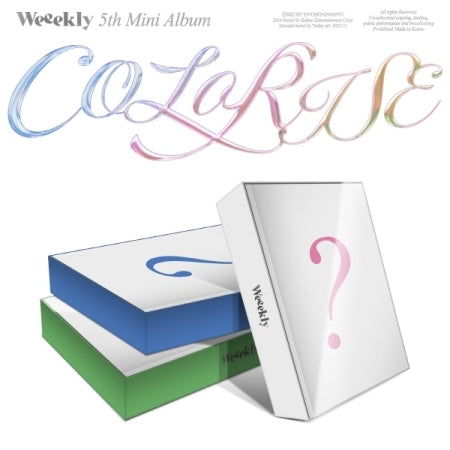 [PRE-ORDER] Weeekly - 5th Mini Album (ColoRise)