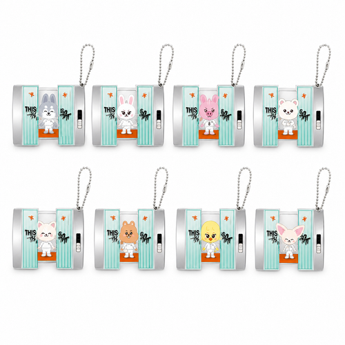 [PRE-ORDER] SKZOO CAPSULE ACRYLIC KEYRING - THIS & THAT