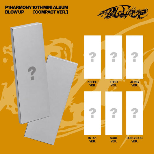 [PRE-ORDER] (EARLY-BIRD WEVERSE POB) P1HARMONY - 10TH MINI ALBUM [BLOW UP] (COMPACT VER.) (6 VERSIONS) RANDOM
