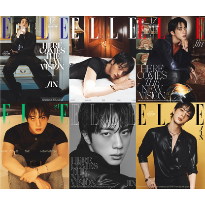 [PRE-ORDER] BTS JIN - ELLE MAGAZINE 2026 AUGUST ISSUE