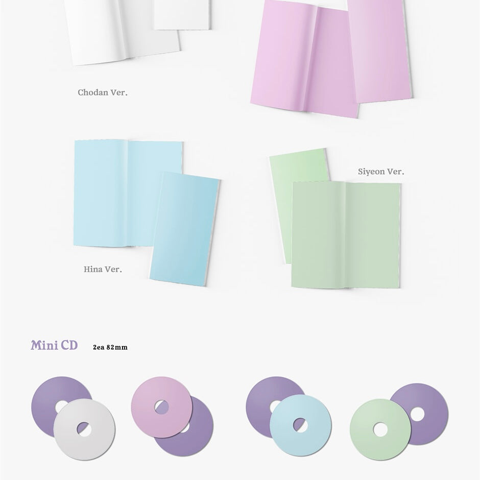 [PRE-ORDER] QWER - 4TH MINI ABLUM [CEREMONY] (BOOKLET VER.) (4 VERSIONS) RANDOM