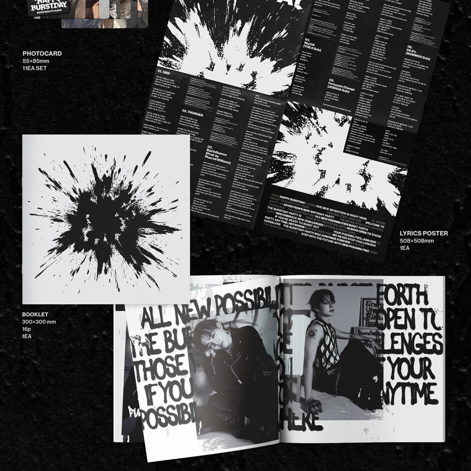 [PRE-ORDER] SEVENTEEN - 5TH ALBUM [HAPPY BURSTDAY] [LP]