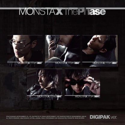 MONSTA X - THE PHASE (DIGIPACK VER.) (5 VERSIONS)