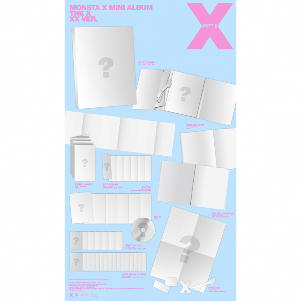 [PRE-ORDER] MONSTA X - THE X