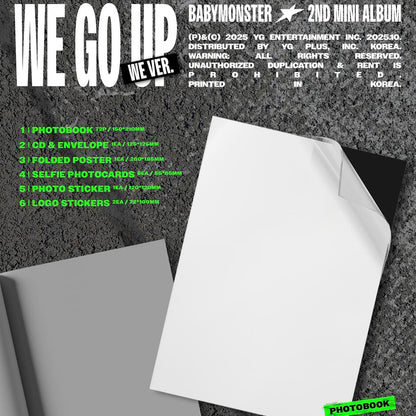 [PRE-ORDER] BABYMONSTER - WE GO UP