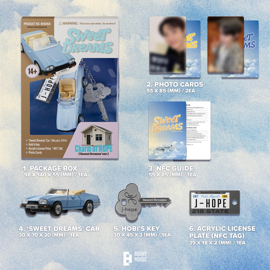J-HOPE - CHARM OF HOPE (3 VERSIONS)