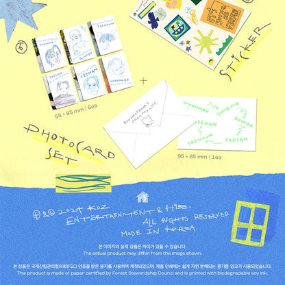 [PRE-ORDER] (WEVERSE POB)  BOYNEXTDOOR COLLECTED BOOK VOL.1