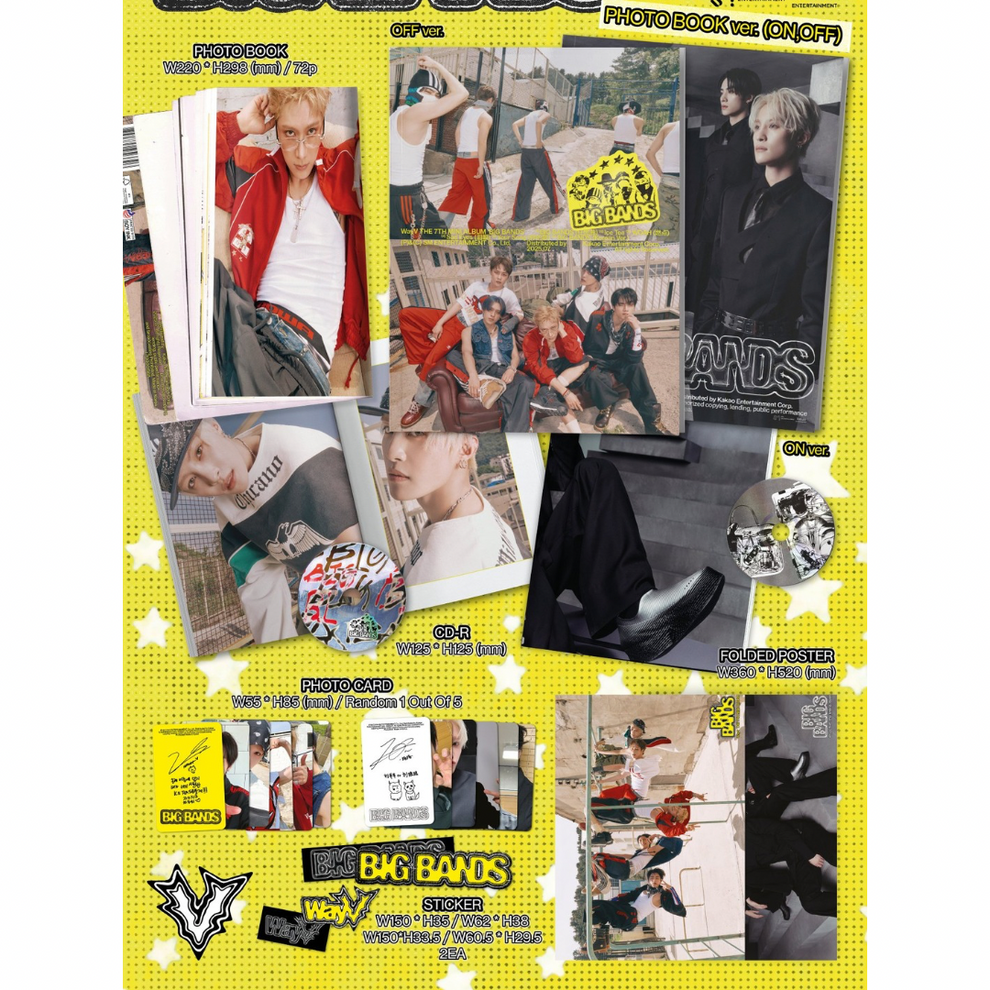 WAYV - 7TH MINI ALBUM [BIG BANDS] (PHOTO BOOK VER.)