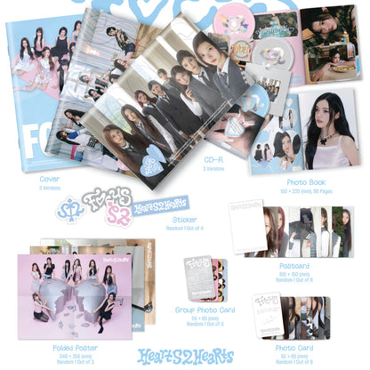 HEARTS2HEARTS - 1ST MINI ALBUM [FOCUS] (PHOTOBOOK VER.)