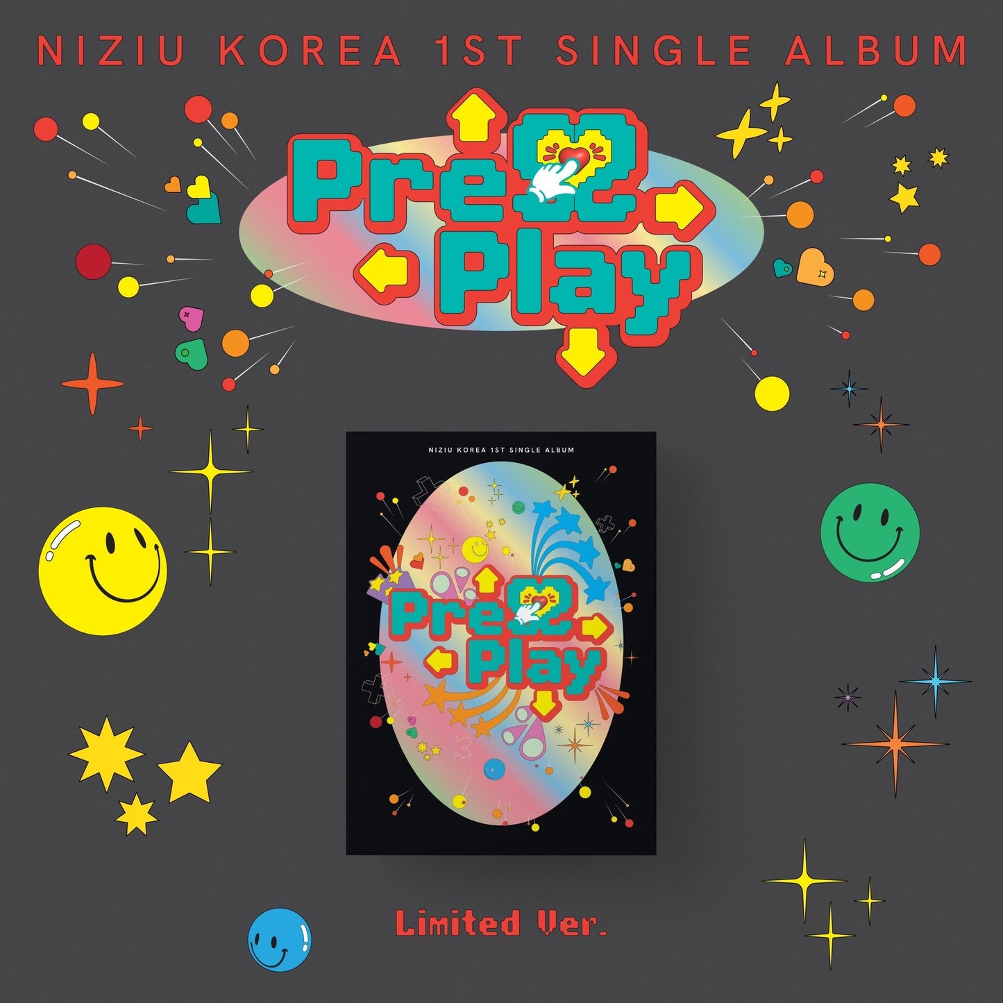 [PRE-ORDER] NiziU - 1ST SINGLE ALBUM (Press Play)