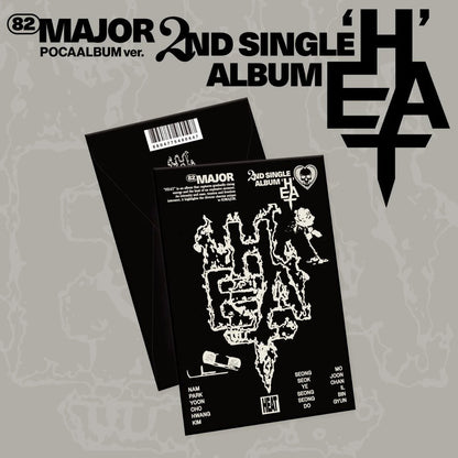 82MAJOR - 2ND SINGLE ALBUM [HEAT] (POCA VER.)