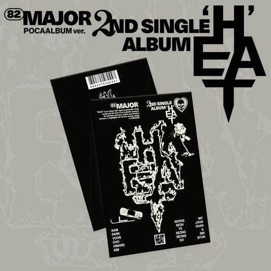 82MAJOR - 2ND SINGLE ALBUM [HEAT] (POCA VER.)