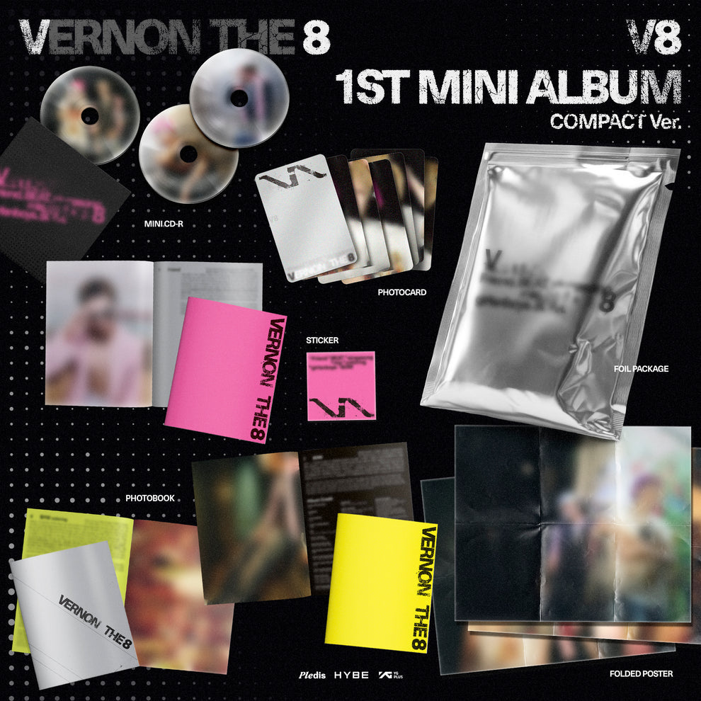[PRE-ORDER] THE 8, VERNON - V8 1st Mini Album 'V8' (COMPACT VER.)