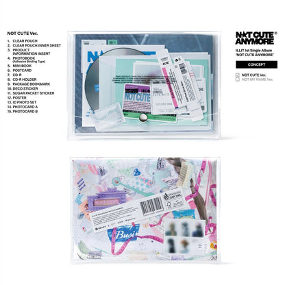 [PRE-ORDER] ILLIT - 1ST SINGLE ALBUM [NOT CUTE ANYMORE]