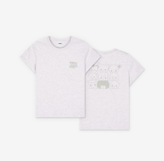 [PRE-ORDER] T-SHIRT (Gray) - TWICE THE THRILL