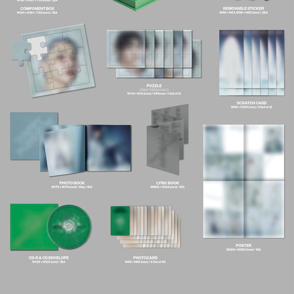 [PRE-ORDER] (WEVERSE POB)  SEVENTEEN - 5TH ALBUM [HAPPY BURSTDAY] (SET)