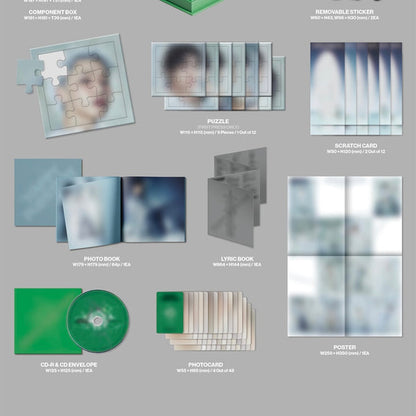[PRE-ORDER] (WEVERSE POB)  SEVENTEEN - 5TH ALBUM [HAPPY BURSTDAY] (SET)