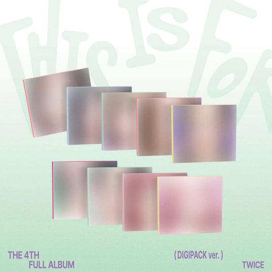 [PRE-ORDER] (WITHMUU POB) TWICE - 4TH ALBUM [THIS IS FOR] (DIGIPACK VER.