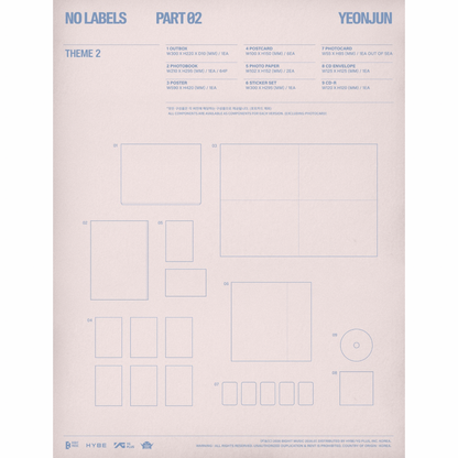 [PRE-ORDER] (ALADIN POB) YEONJUN (TXT) - NO LABELS: PART 02 (3 VERSIONS) RANDOM