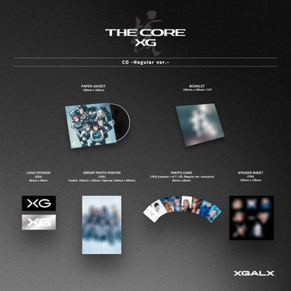 XG - 1ST FULL ALBUM [THE CORE - 核] REGULAR VER.