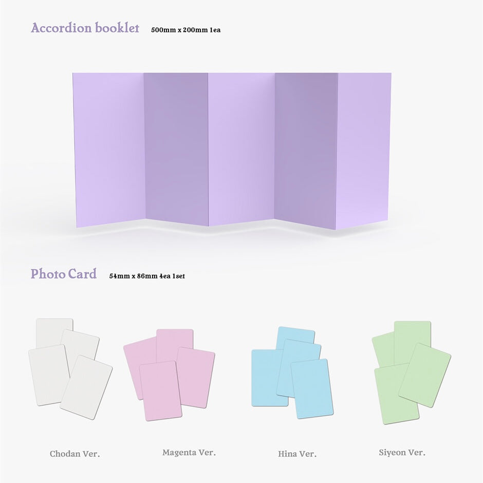 [PRE-ORDER] QWER - 4TH MINI ABLUM [CEREMONY] (BOOKLET VER.) (4 VERSIONS) RANDOM