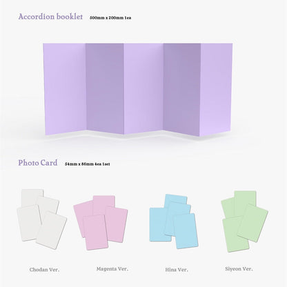 [PRE-ORDER] QWER - 4TH MINI ABLUM [CEREMONY] (BOOKLET VER.) (4 VERSIONS) RANDOM