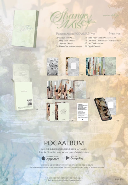 [PRE-ORDER] NMIXX - 6TH MINI ALBUM [STRANGE MUSE] (PLATFORM ALBUM POCAALBUM VER.) (2 VERSIONS) RANDOM