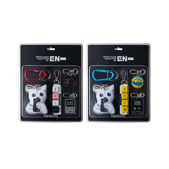 [PRE-ORDER] ENHYPEN - ARTIST MADE COLLECTION BY ENHYPEN OFFICIAL MD EVAN'S UNSERIOUS KEYRING PACKAGE BY HEESEUNG