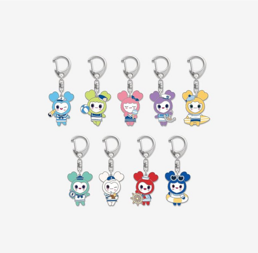 [PRE-ORDER] LOVELY METAL KEYRING MARINE Ver. - 2026 TWICE THIS IS FOR WORLD TOUR FINALE in SEOUL