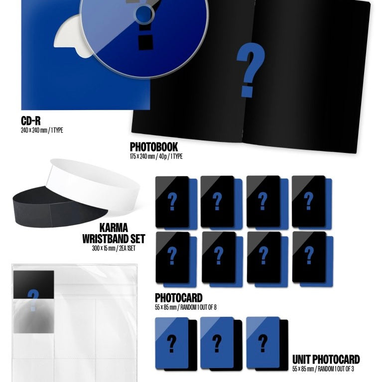 [PRE-ORDER] (YES24 POB) Stray Kids – The 4th Full Album [KARMA] (KARMA VER.)