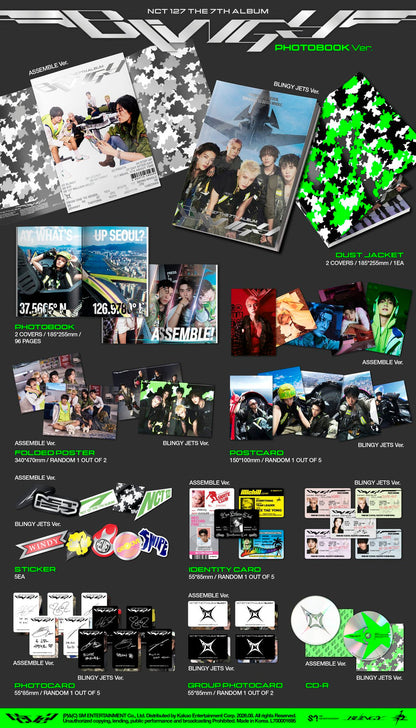 NCT 127 - 7TH ALBUM [BLINGY] (PHOTOBOOK VER.) (2 VERSIONS)