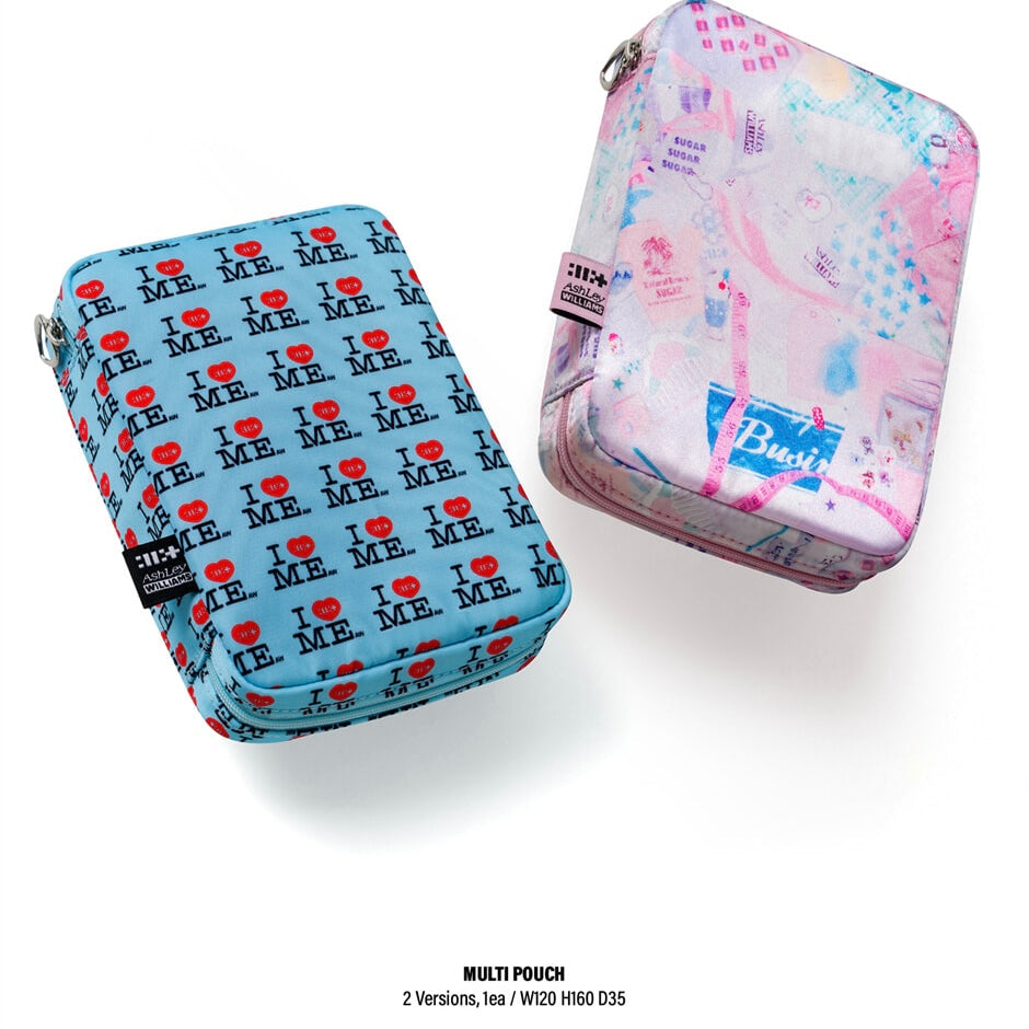 [PRE-ORDER] ILLIT - 1ST SINGLE ALBUM [NOT CUTE ANYMORE] (ILLIT X ASHLEY WILLIAMS POUCH VER.)