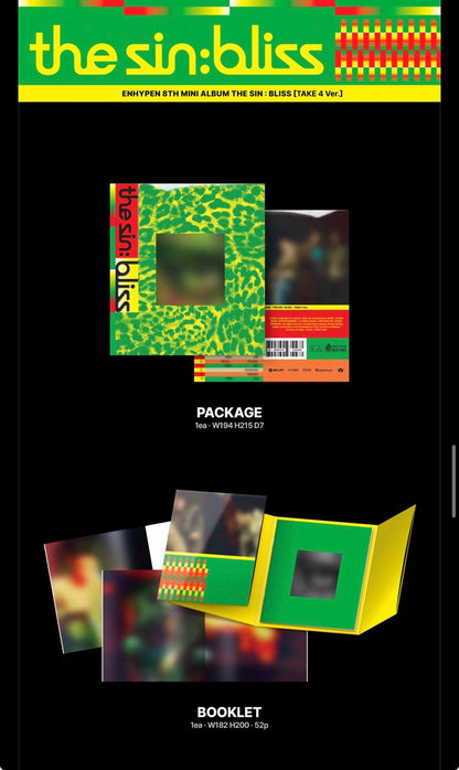 [PRE-ORDER] (WEVERSE POB) ENHYPEN - THE SIN: BLISS (4 VERSIONS) RANDOM