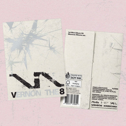 [PRE-ORDER] THE 8, VERNON - V8 1st Mini Album 'V8' WEVERSE ALBUM VER.