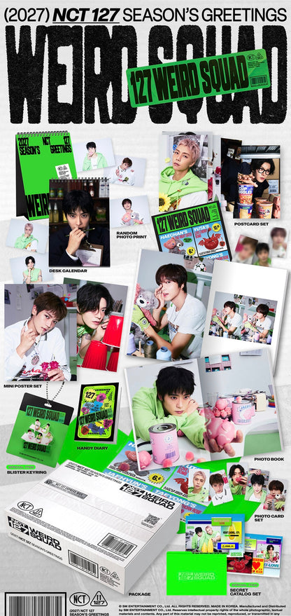 [PRE-ORDER] NCT 127 - 2027 SEASON'S GREETINGS