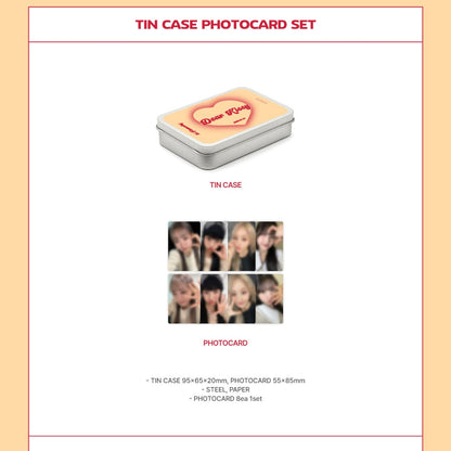 [PRE-ORDER] KISS OF LIFR 1ST FANMEETING [Dear Kissy] in Bangkok 01 Tin Case Photocard Set