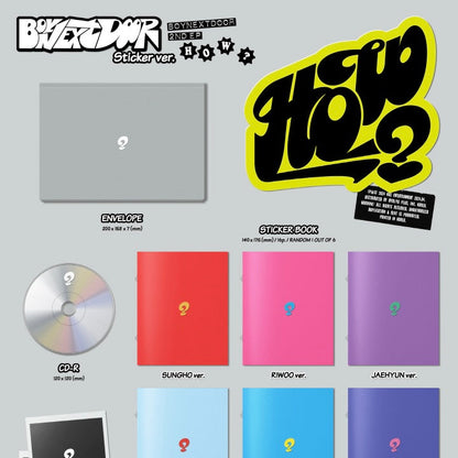 BOYNEXTDOOR - 2nd EP [HOW?] (Sticker ver.)