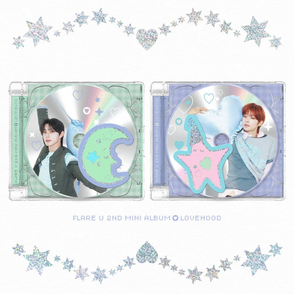 [PRE-ORDER] FLARE U - 2ND MINI ALBUM [LOVEHOOD] (JEWEL CASE VER.) (2 VERSIONS) RANDOM