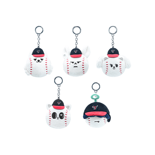 [PRE-ORDER] TXT - PPULBATU X LG TWINS OFFICIAL MD FACE PLUSH KEYRING