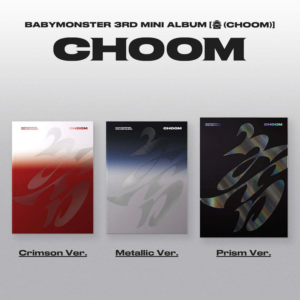 [PRE-ORDER] BABYMONSTER - 3RD MINI ALBUM [CHOOM] (3 VERSIONS)